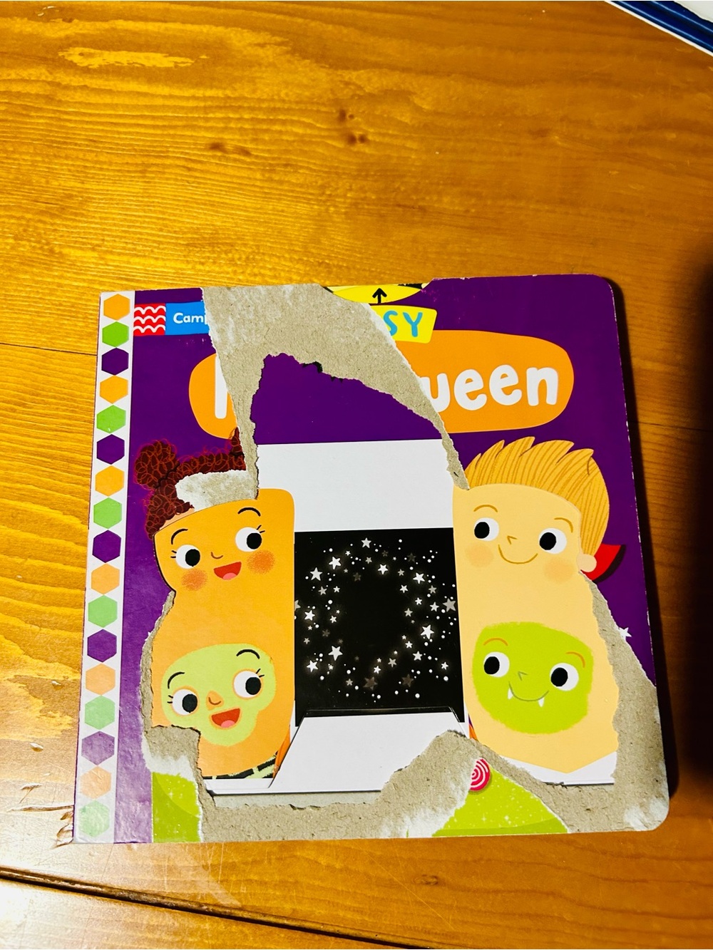 FREE! Kids my busy Halloween Board Book with sliders